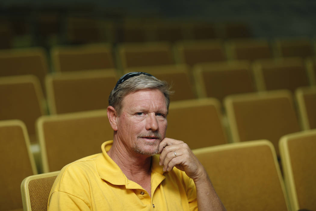 In this June 27, 2019, photo, City Councilman Tim Terral poses in the council chambers in Needl ...