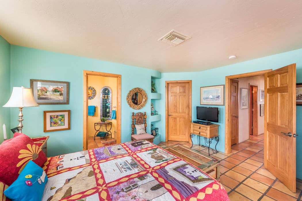 One of four bedrooms in the 4,040-square-foot home. (Desert Sun Realty