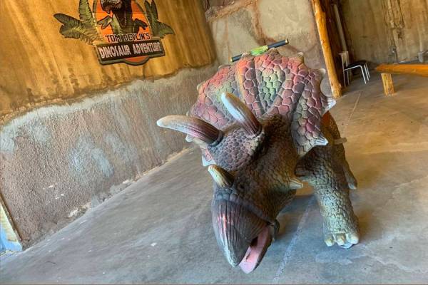 Tom Devlin’s Dinosaur Adventure opened in late January. Devlin who already owns the spooky Mo ...