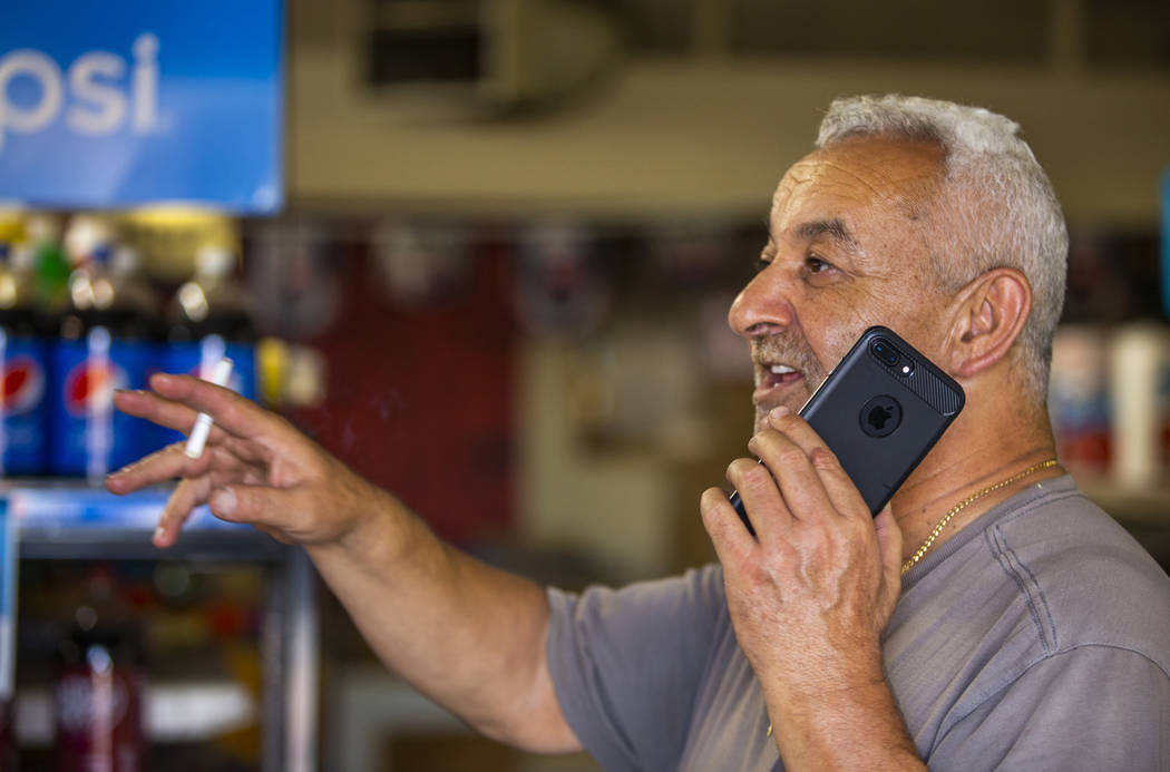 Eastridge Market Liquor Store owner Antoun Abdullatif is still positive about things while talk ...