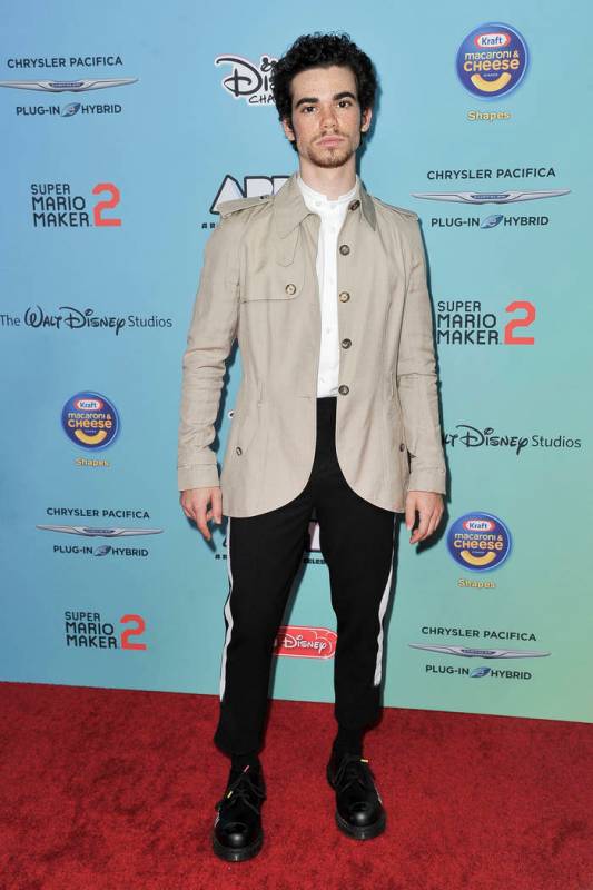 Cameron Boyce attends the 2019 ARDYs at CBS Studio Center on Sunday, June 16, 2019, in Los Ange ...