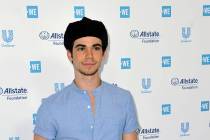 FILE - In this April 25, 2019, file photo, Cameron Boyce arrives at WE Day California at The Fo ...