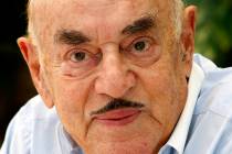 FILE - In this Monday, July 28, 2008 file photo, Artur Brauner, a Polish-born Holocaust survivo ...