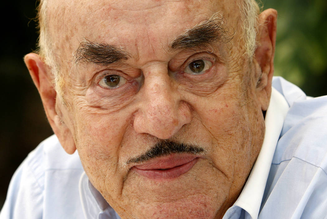 FILE - In this Monday, July 28, 2008 file photo, Artur Brauner, a Polish-born Holocaust survivo ...