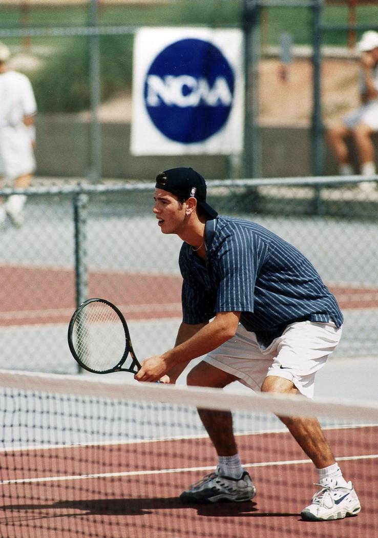 Tim Blenkiron during his days at UNLV. (UNLV Athletics)