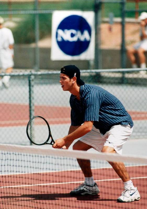 Tim Blenkiron during his days at UNLV. (UNLV Athletics)