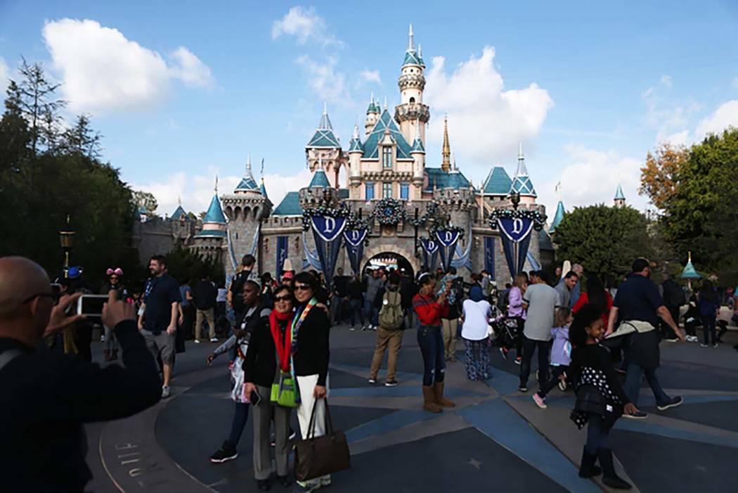 Anaheim, California, police are investigating a family fight at Disneyland over the weekend. (E ...