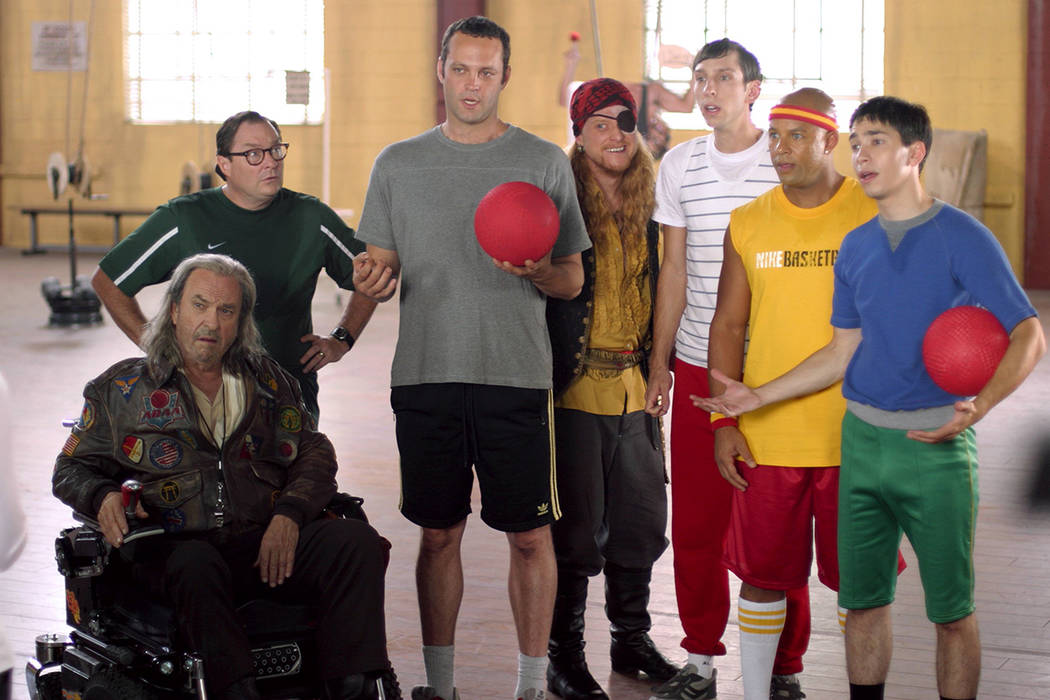 From left, Rip Torn, Stephen Root, Vince Vaughn, Alan Tudyk, Joel Moore, CHris Williams and Jus ...