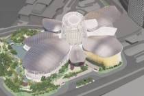 A rendering of Wynn Resort Ltd.'s Crystal Pavilion in Macau. (Wynn Resorts Limited)