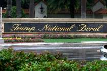 FILE - This June 2, 2017 file frame from video shows the Trump National Doral in Doral, Fla. Pr ...