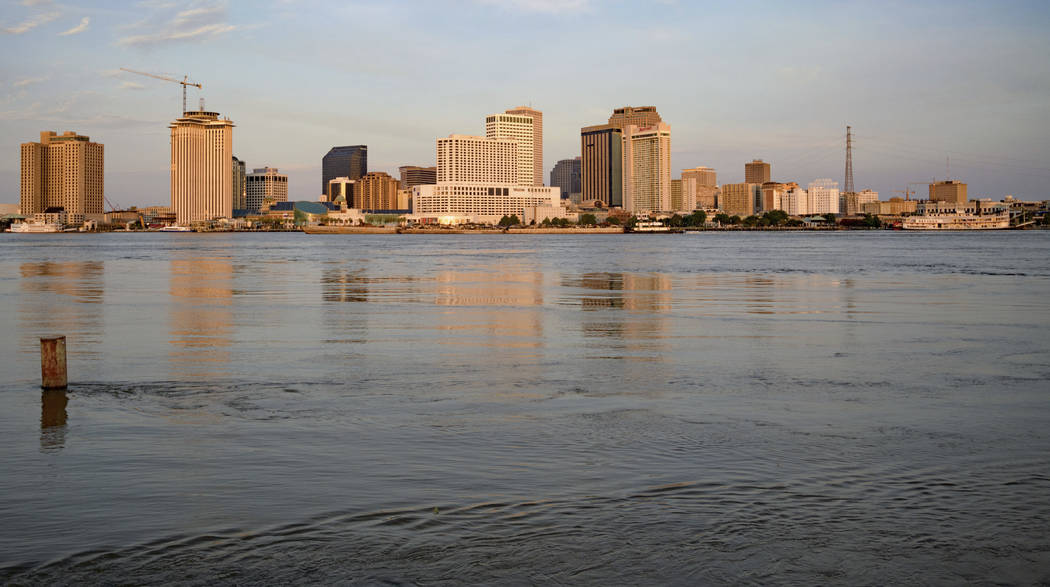 The Mississippi River is at 16 feet, which is just below flood stage, 17 feet, in New Orleans, ...