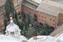 This picture taken on Wednesday, July 10, 2019 shows the view of the Teutonic Cemetery inside t ...