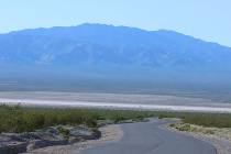 A dry lake bed outside of Jean (Las Vegas Review-Journal)
