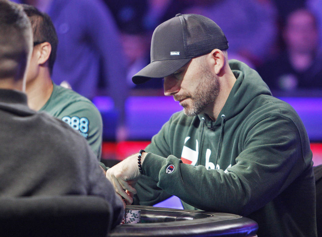 Garry Gates at the main event final table during the World Series of Poker at the Rio hotel-ca ...