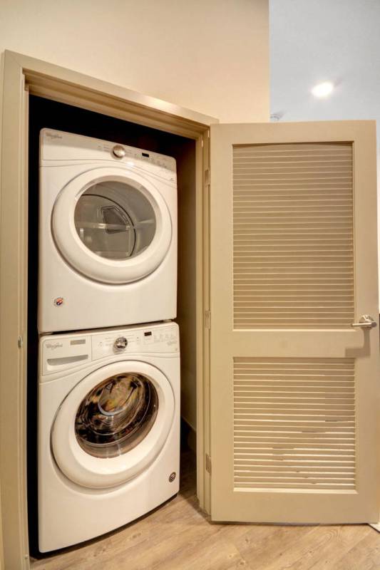 Each apartment has its own in-unit washer and dryer. (The Midby Cos.)