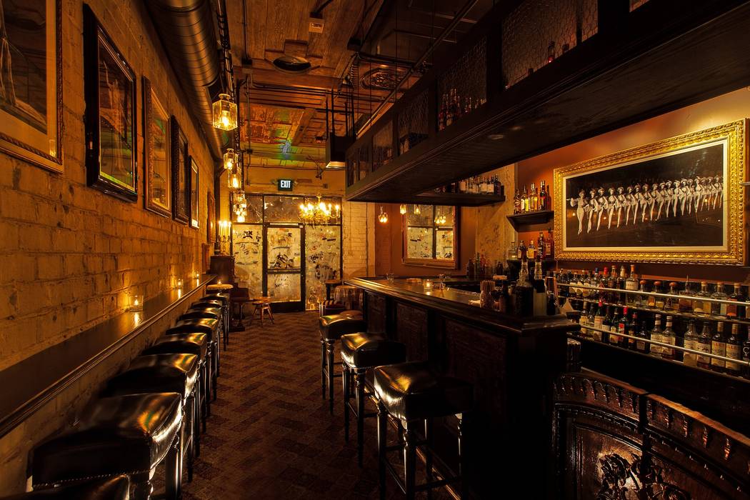 The Laundry Room in the back of Commonwealth has a menu that features more than 40 Prohibition- ...