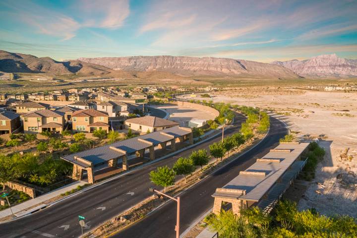 The village of Stonebridge in Summerlin has seven actively selling neighborhoods. (Summerlin)