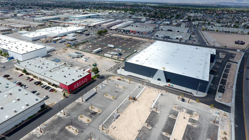 Area15, a 200,000-square-foot space near Interstate 15 and Desert Inn Road, will be home to bar ...
