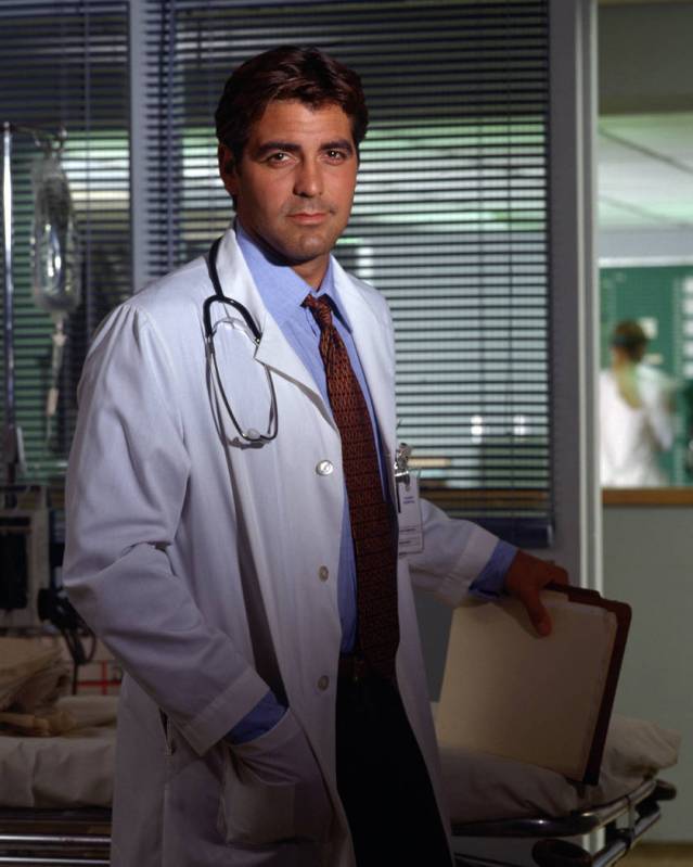 George Clooney in "ER"