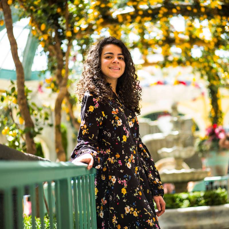 Salomee Levy poses for a portrait at the Bellagio in Las Vegas on Friday, July 19, 2019. (Chase ...