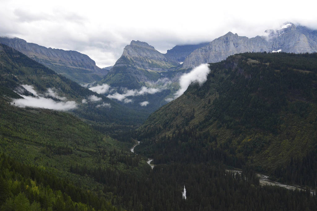 The view from Going-to-the-Sun Road in Glacier National Park, Mont., in 2016. (Lewis Kendall/Bo ...