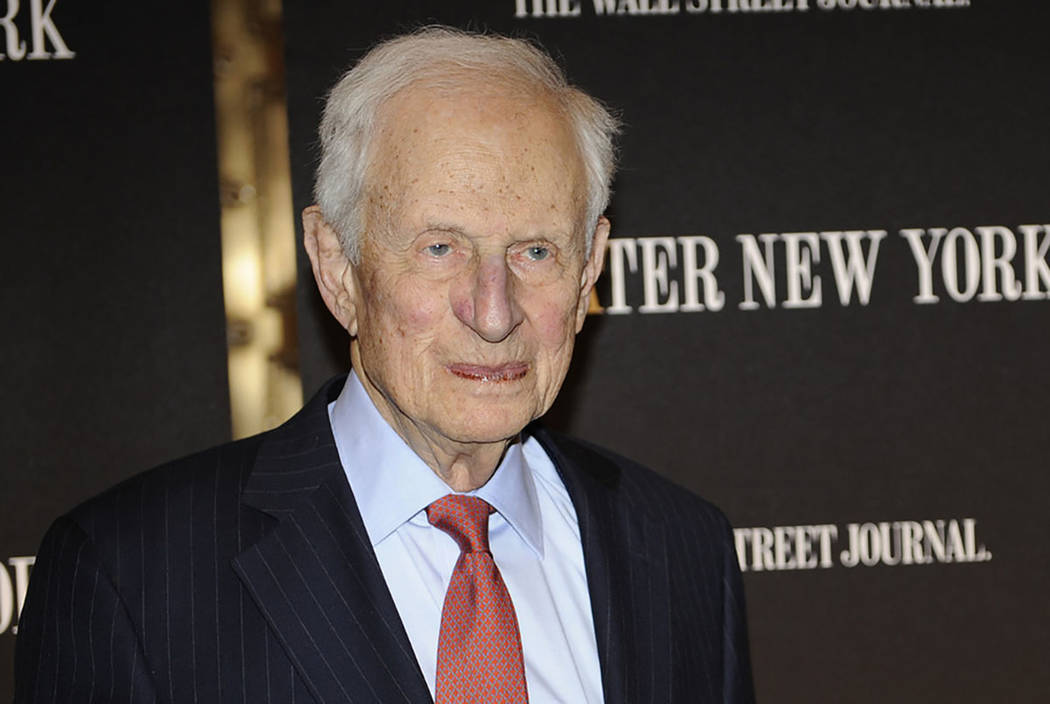 Former New York City District Attorney Robert Morgenthau attends a gala launch party in New Yor ...