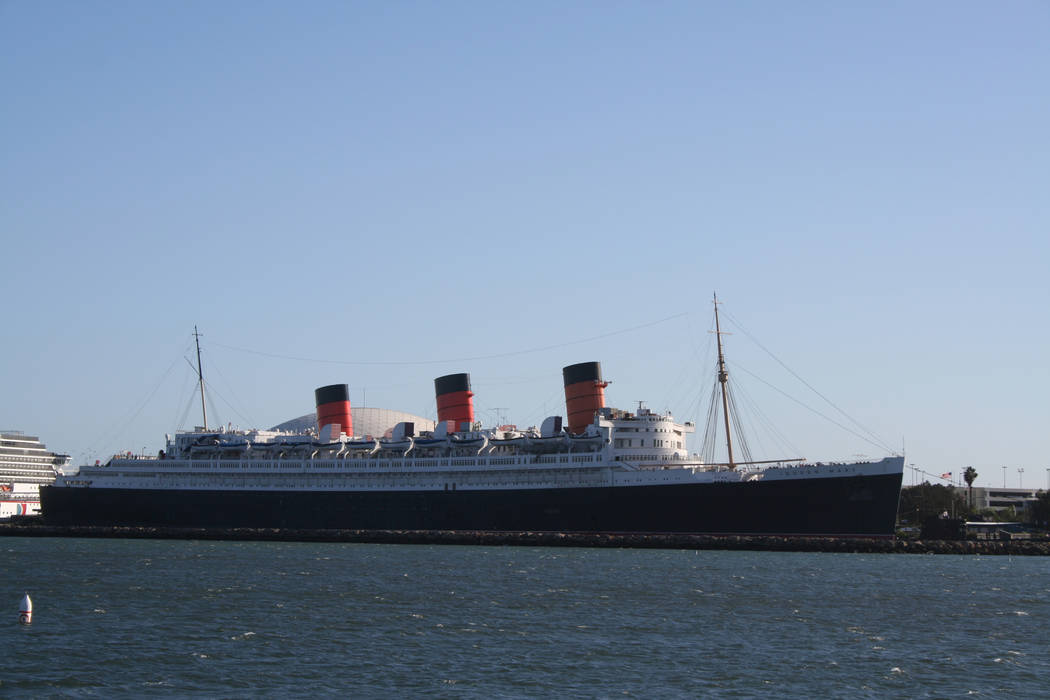 The Queen Mary is permanently docked in Long beach, Calif. now, after her final voyage in 1967. ...