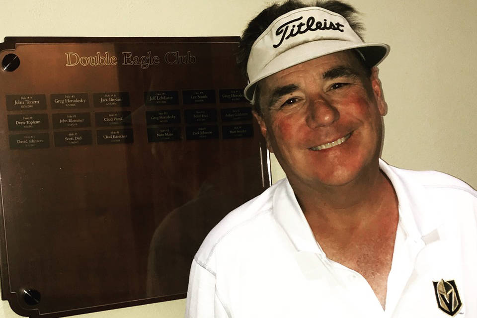Within a week, Tom Land made a double eagle on the par 5, 16th hole at TPC Summerlin and then a ...