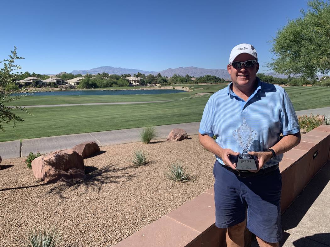 Wes Weston, a longtime Southern Nevada PGA of America professional, won the Chapter Championshi ...