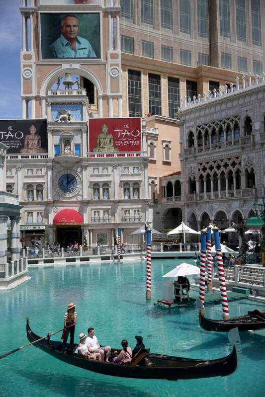 The Venetian in Las Vegas, Friday, May 3, 2019. (K.M. Cannon/Las Vegas Review-Journal) @KMCanno ...