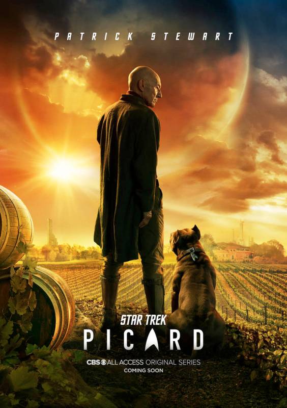 STAR TREK: PICARD -- Key Art Photo Cr: James Dimmock/CBS ©2019 CBS Interactive, Inc. All Right ...