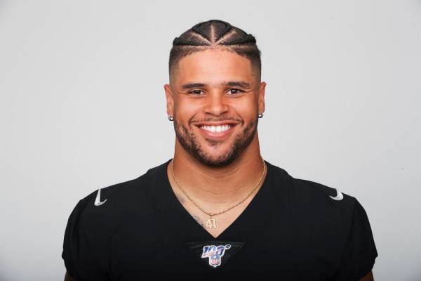 This is a 2019 photo of Keith Smith of the Oakland Raiders NFL football team. This image reflec ...
