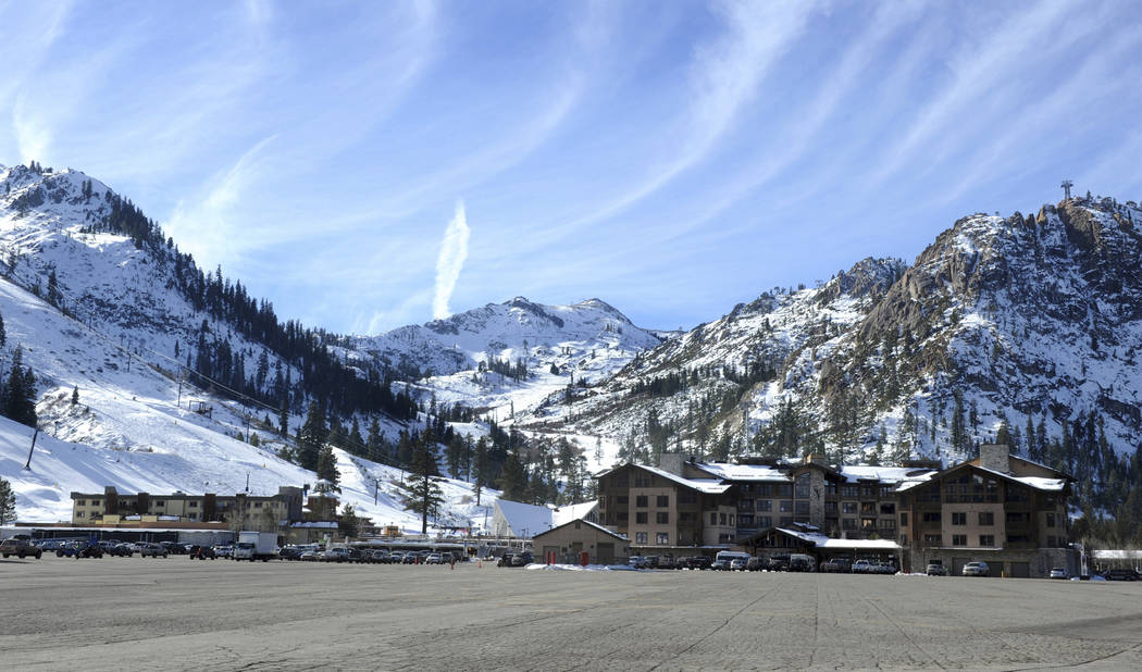 FILE - This Dec. 16, 2011 file photo, shows the base village at Squaw Valley in Olympic Valley, ...