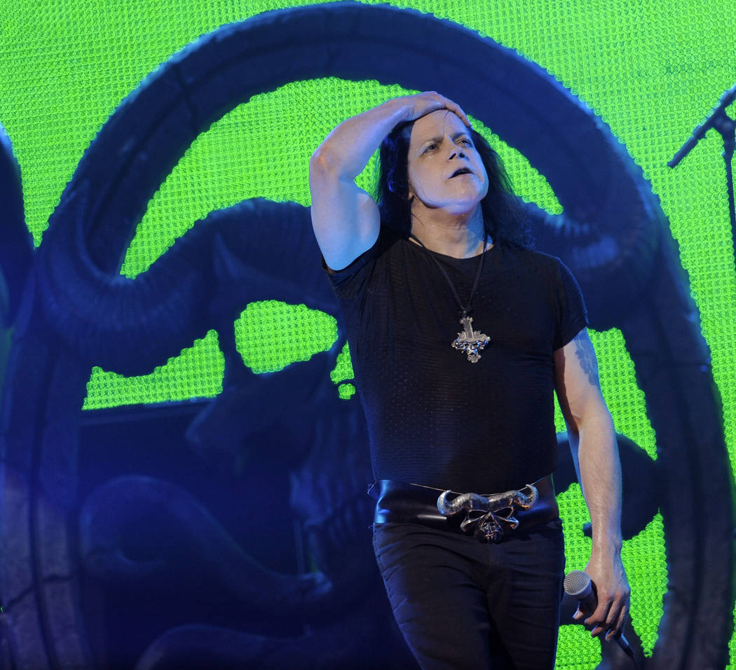 Danzig performs at the 2013 Revolver Golden Gods Award Show at Club Nokia on Thursday, May 2, 2 ...