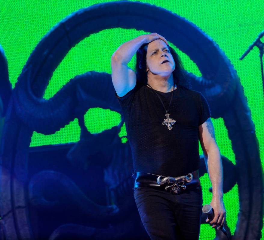 Danzig performs at the 2013 Revolver Golden Gods Award Show at Club Nokia on Thursday, May 2, 2 ...