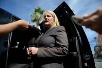 FILE - In this Jan. 16, 2018 file photo, then Puerto Rico Justice Secretary Wanda Vazquez answe ...