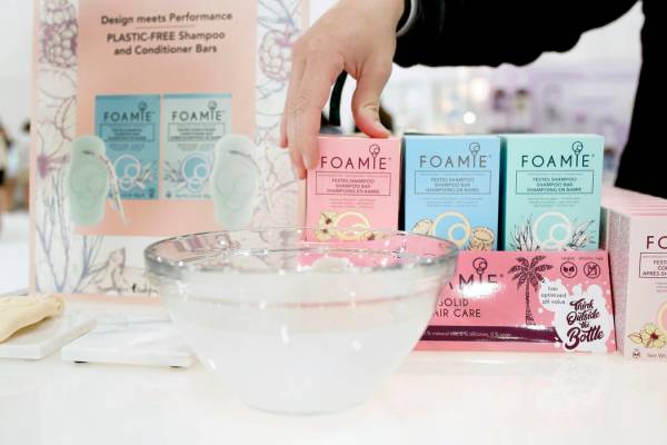 Foamie account manager Michael Crosby discusses their unique biodegradable, all natural hair an ...