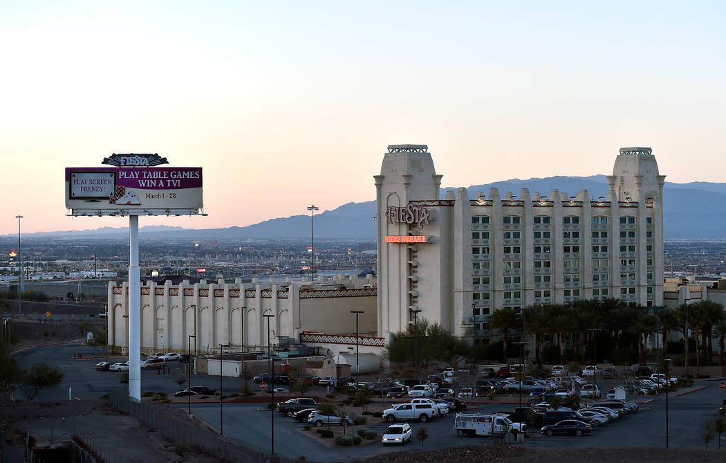 The Fiesta Henderson hotel-casino is seen on Monday, March 9, 2015 in Henderson. (David Becker ...