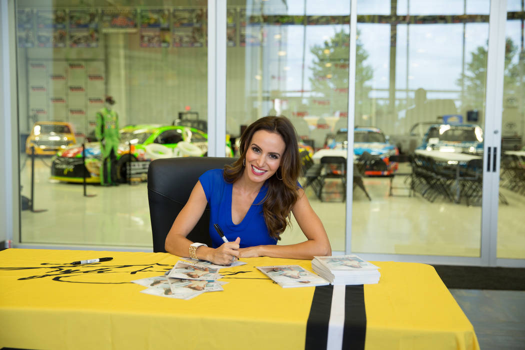 Samantha Busch from "Racing Wives." (CMT)