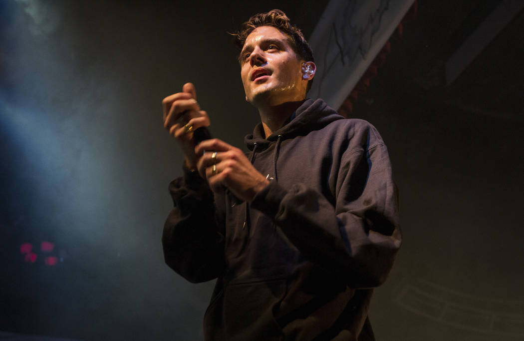 G-EAZY performs during the KAOS Dayclub & Nightclub at Park City Live on Friday, January 25 ...