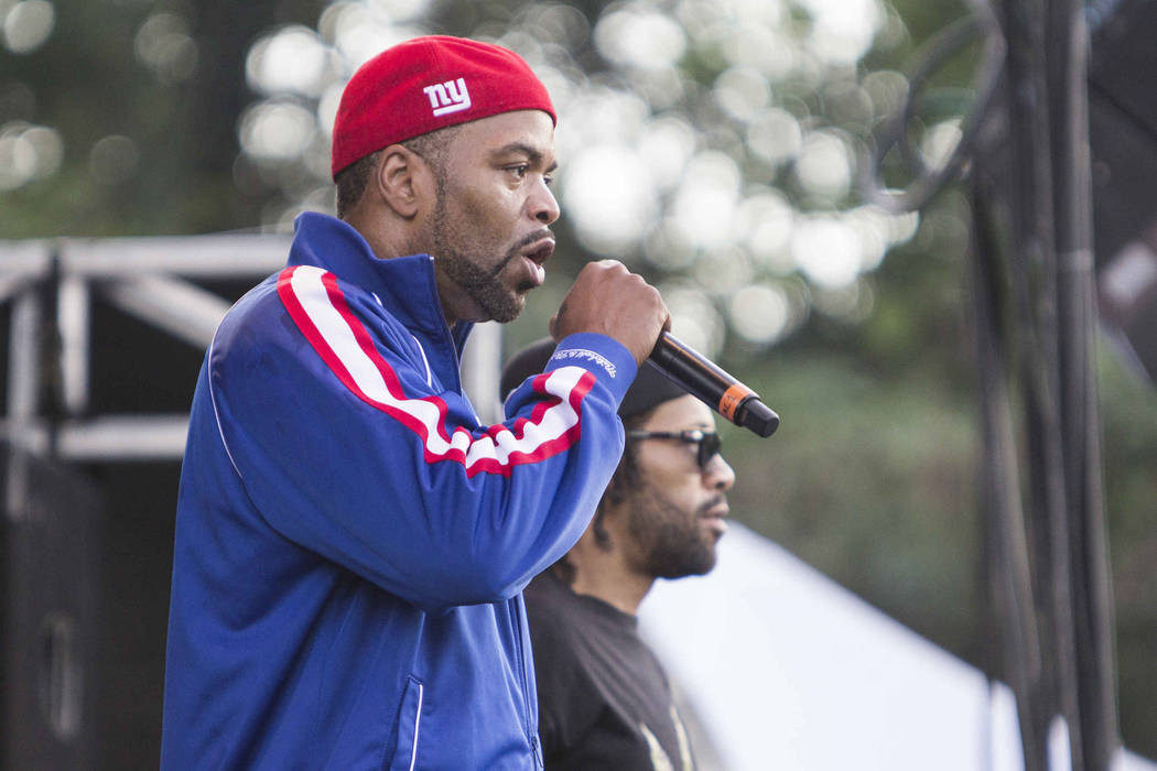 Clifford Smith and Reggie Noble as Method Man & Redman performs during the ONE Musicfest at ...