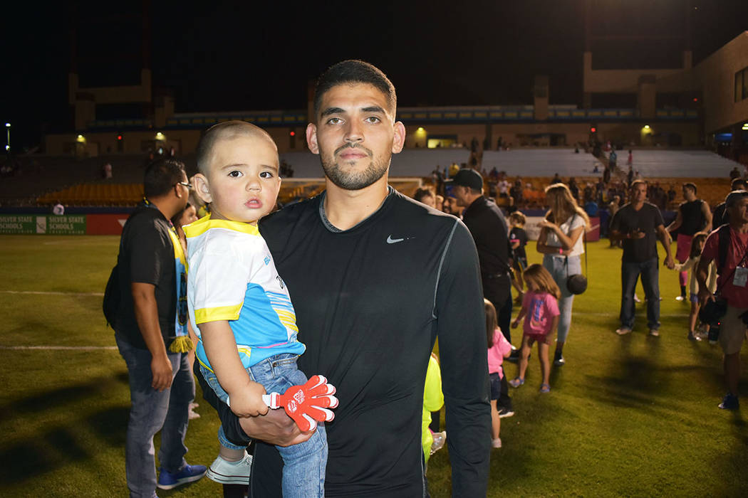 Irvin Parra (11) remains the leading scorer of Las Vegas Lights FC. Photo by Frank Alejandre / ...