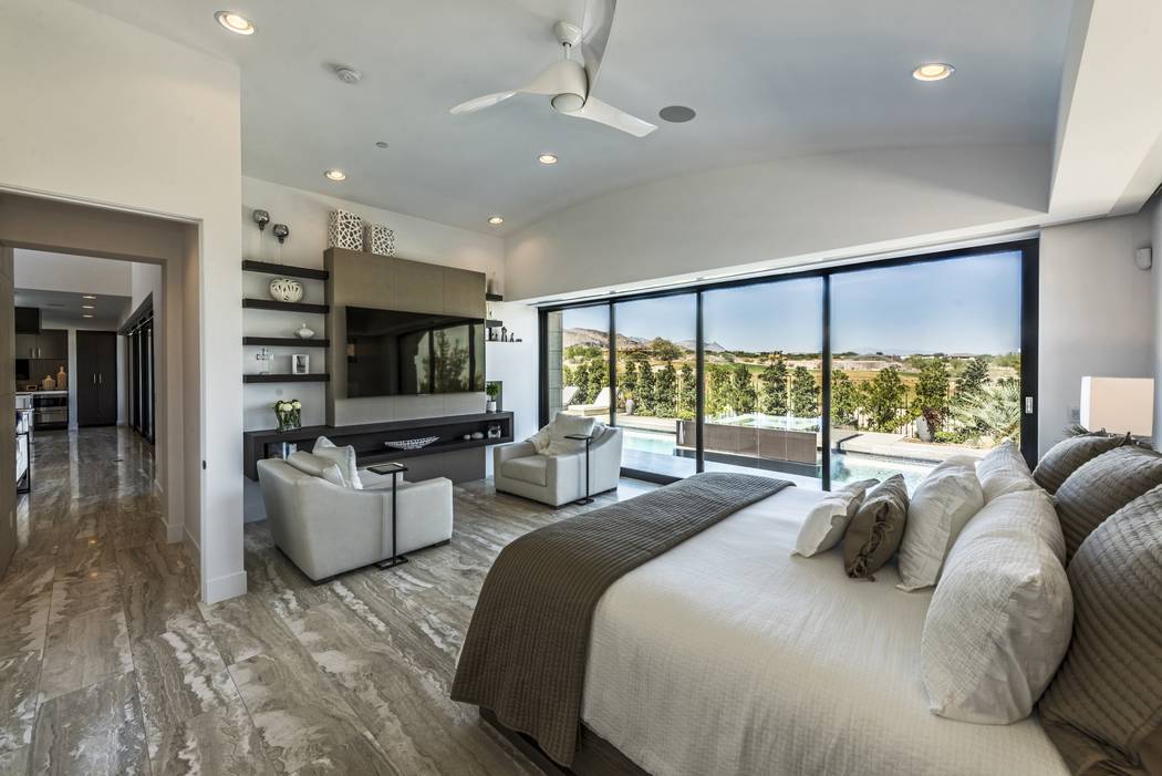 No 6 — 44 Sun Glow Way in The Ridges in Summerlin sold for $4.1 million. (Luxury Homes of Las ...