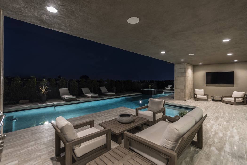 No 6 — 44 Sun Glow Way in The Ridges in Summerlin sold for $4.1 million. (Luxury Homes of Las ...