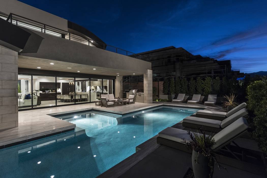 No 6 — 44 Sun Glow Way in The Ridges in Summerlin sold for $4.1 million. (Luxury Homes of Las ...