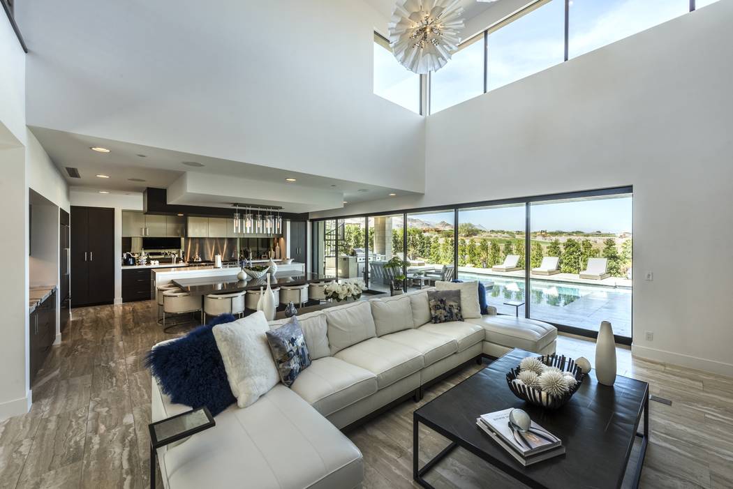 No 6 — 44 Sun Glow Way in The Ridges in Summerlin sold for $4.1 million. (Luxury Homes of Las ...