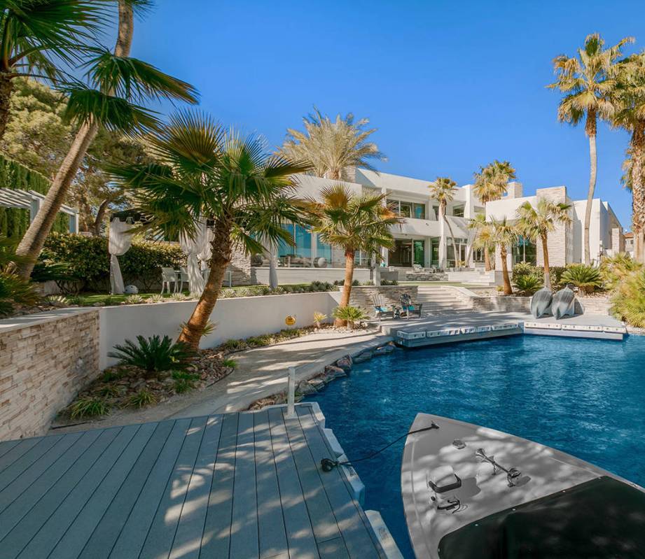 No. 10. -- 2902 Coast Line Court in the Lakes tied for 10th place at $3.5M. (Las Vegas Lifestyl ...