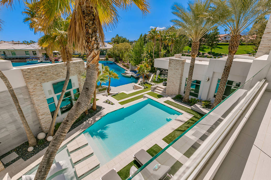 No. 10. -- 2902 Coast Line Court in the Lakes tied for 10th place at $3.5M. (Las Vegas Lifestyl ...