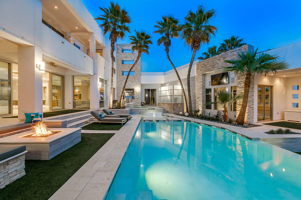 No. 10. -- 2902 Coast Line Court in the Lakes tied for 10th place at $3.5M. (Las Vegas Lifestyl ...