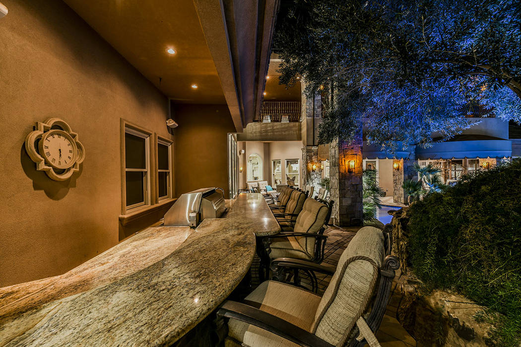 No. 2 — 8101 Obannon Drive, north of Sahara Avenue sold for $6 million. (Paragon Premier Prop ...